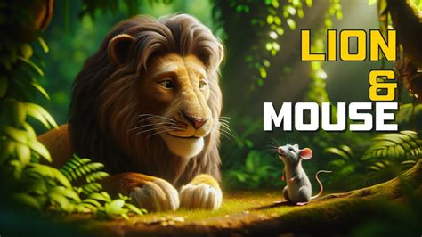 The Lion and the Mouse - A Tale of Unexpected Friendship - YouTube