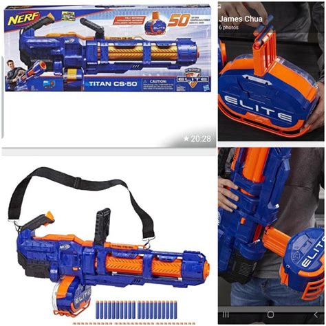 NERF N-Strike Elite Titan CS-50, Toys & Games, Others on Carousell