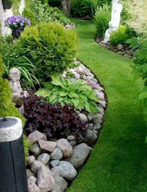 Small Front Yard Rock Garden Ideas