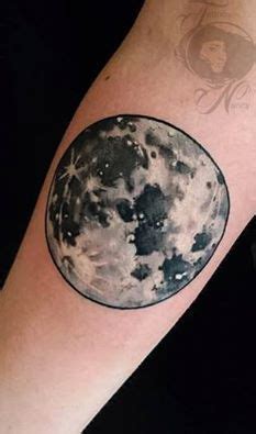 28 Full Moon Tattoos Arts Realistic ideas | tattoos, moon tattoo, full ...