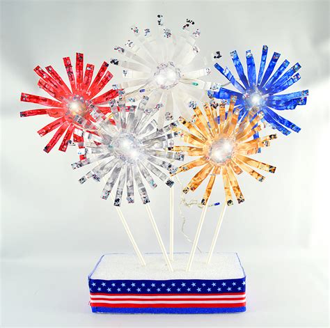 Dazzling DIY 4th of July Fireworks Decorations (Water Bottle Crafts)