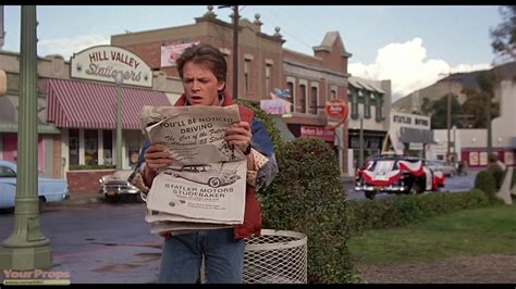 Back To The Future November 1955 Hill Valley Telegraph Newspaper ...