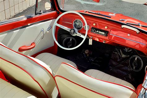 1960 VOLKSWAGEN BEETLE CONVERTIBLE - Interior - 222522