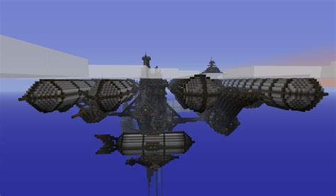 Airship Fleet (Fortress) Minecraft Map