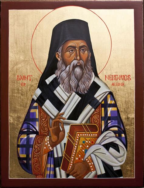 an icon of the saint nicholas