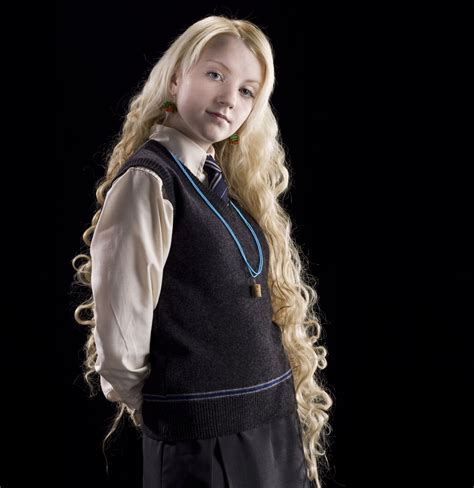 Luna Lovegood in her school uniform from the Half Blood Prince | Luna ...