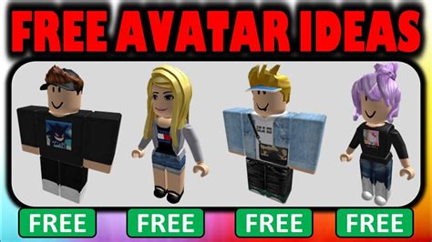 The BEST FREE ROBLOX Avatar Outfit Ideas! - YouTube