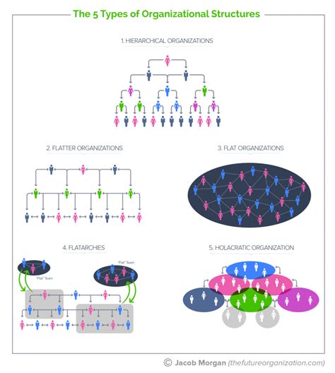 The Complete Guide To The 5 Types Of Organizational Structures For The ...