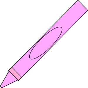 Pink Crayon Clip Art at Clker.com - vector clip art online, royalty ...