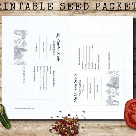 Seed Packet Envelope - Etsy