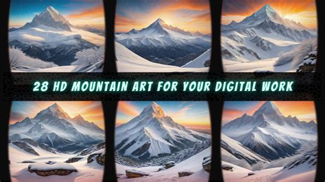 ArtStation - Snowy Mountain Art | Artworks