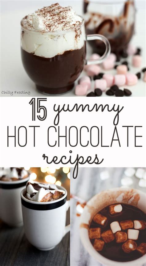 15 yummy hot chocolate recipes