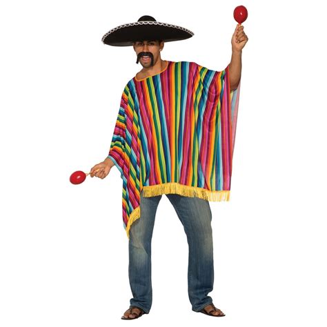 Mens Poncho Halloween Costume - Walmart.com