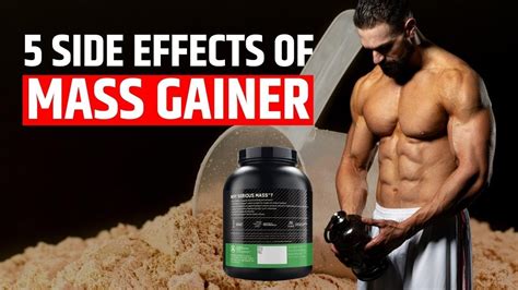 5 Mass Gainer Side Effects you should know about | Weight Gainer Side ...