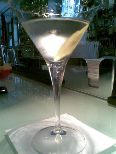 A dry gin martini with a twist from @ReformSocial at the Mandeville ...