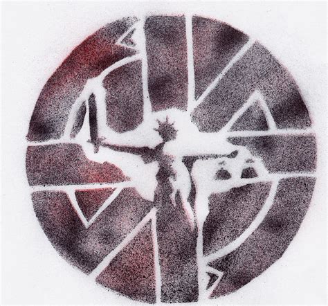 Crass justice logo stencil by crusty-punk on DeviantArt