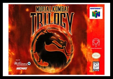 Mortal Kombat Trilogy Poster - Retro Game Cases 🕹️