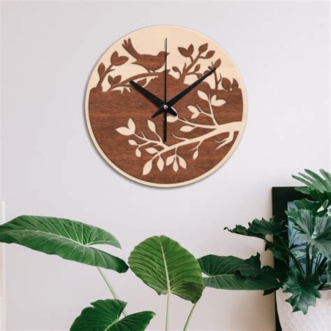 Birds Wall Clock - Etsy