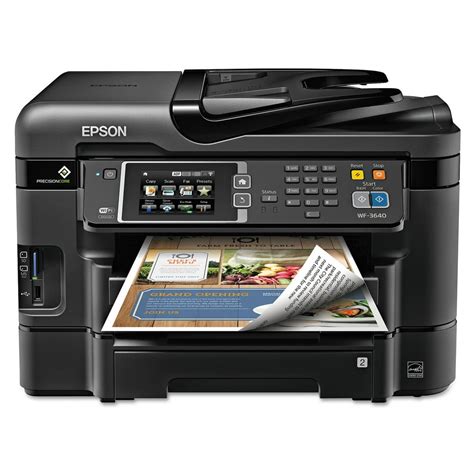 Epson WorkForce WF-3640 All-in-One Wireless Color Printer/Copier ...