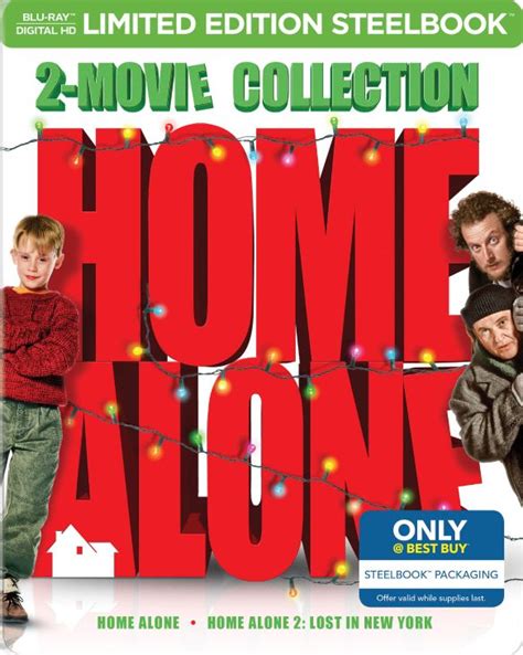 Customer Reviews: Home Alone/Home Alone 2 [SteelBook] [Blu-ray] [Only ...