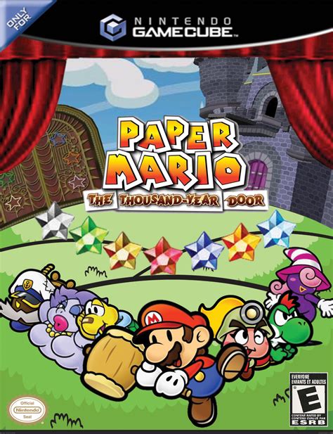 Paper Mario: The Thousand-Year Door GameCube Box Art Cover by Joe_Yoshi