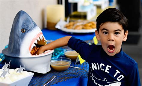 A Fin-tastic Shark Birthday Party! - Project Nursery