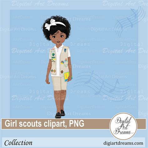 Senior Girl Scout Clip Art | Cute Images | Digital Art Dreams