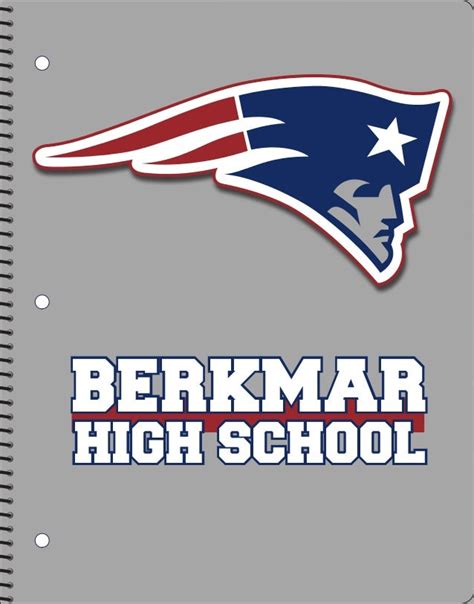 Berkmar High School Gray Spiral-bond Notebook