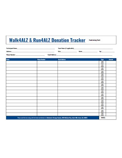 FREE 10+ Fundraising Goal Tracker Samples in PDF