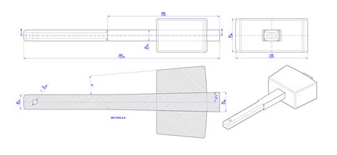 Wood Working: Detail Build a woodworking mallet