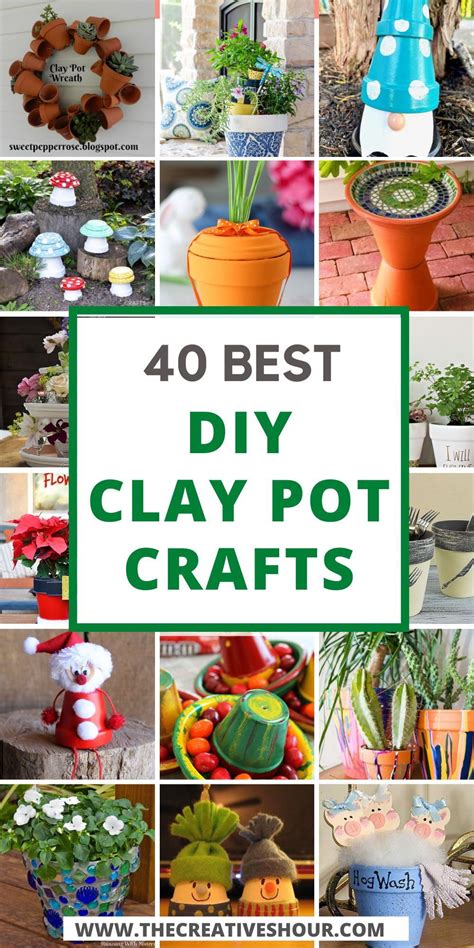 Clay pot crafts are a good way to show off your creativity, reuse old ...