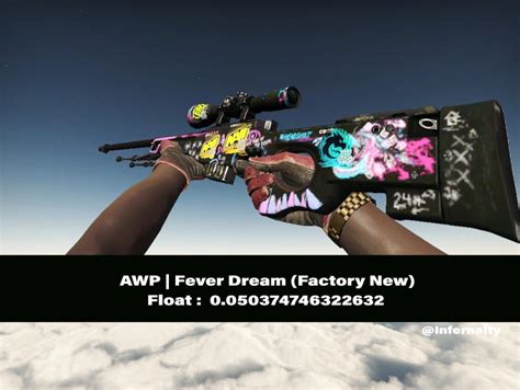 AWP Fever Dream FN CSGO SKINS KNIVES, Video Gaming, Gaming Accessories ...