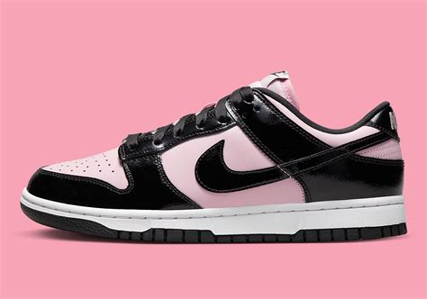 Nike Dunk Low Black Patent Pink DJ9955-600 | SneakerNews.com