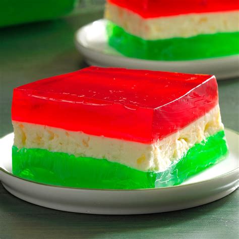 Best 8 Christmas Ribbon Jello Salad Recipes