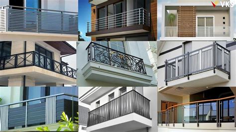 Modern Balcony Grill Design | Balcony Stainless Steel Railing | Balcony ...