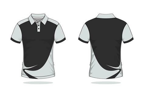 Tshirt polo template 19481988 Vector Art at Vecteezy