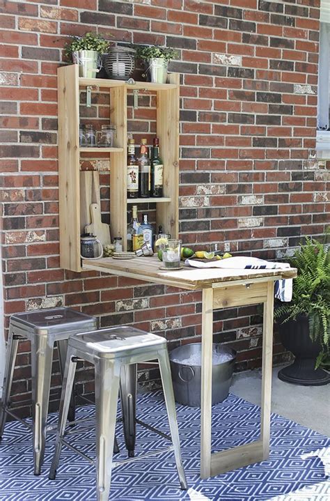 Best Small Space Outdoor Bars & Dining Project Ideas | Apartment Therapy