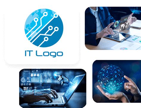 Free Information Technology Logo Maker - IT Company Logos