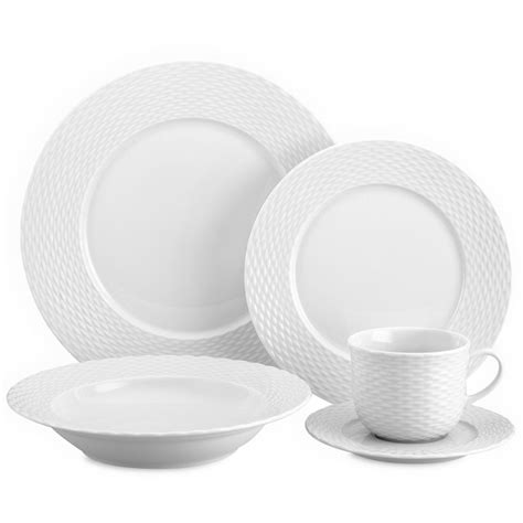 Pillivuyt Basketweave Porcelain Dinnerware Collection | Williams Sonoma AU