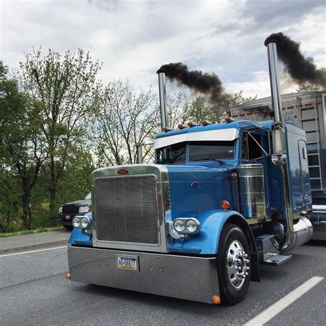 Peterbilt custom 359 Rollin Coal | Peterbilt, Big trucks, Peterbilt trucks