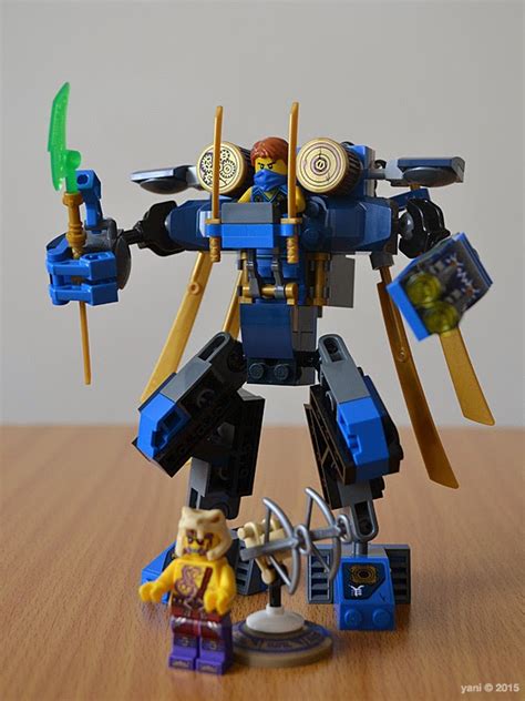 yaniism: lego ninjago: jay's electromech (aozora inago)