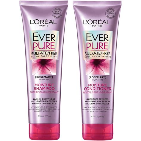 L'Oréal Paris Hair Care EverPure Moisture Sulfate Free Shampoo ...