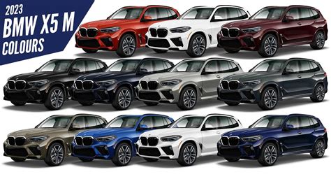 2023 Bmw X5 Color Options