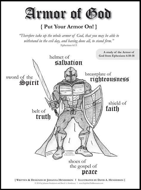 Printable Armor Of God