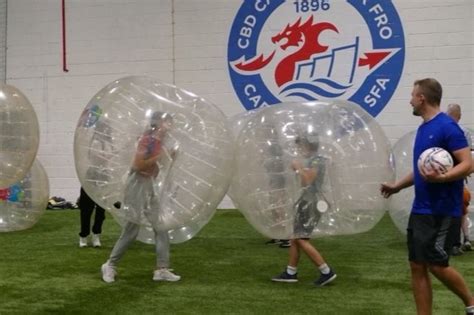 Zorb Football — Ocean Park Arena