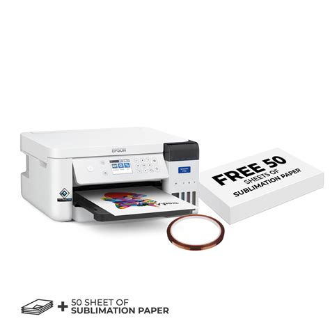 Epson Surecolor F170 Dye Sublimation Printer + 50 sheet sublimation ...