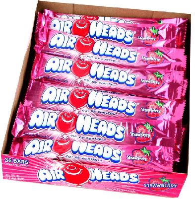 Strawberry Airheads | Taffy | Chewy Strawberry Candy