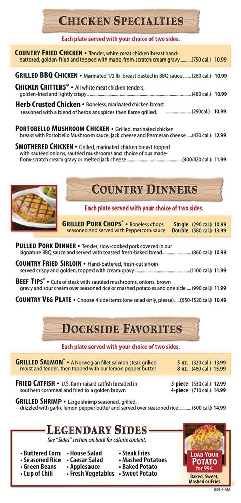 Texas Roadhouse Menu | Order Online | Delivery | Lincoln NE | City-Wide ...