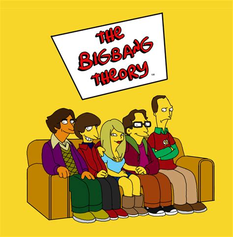 Yesterday's Cheese: Big Bang Theory x Simpsons