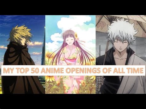 My Top 50 Anime Openings of All Time - YouTube